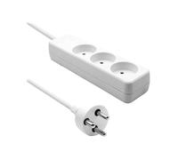 Microconnect Power Strip 3 outlets 5m White Marca