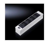 PRESA MULTIPLA RITTAL DK 7856.23 - 4 Prese IEC C19, Modulo rack 250mm, Alluminio, Interno