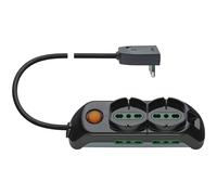 PRESA MULTIPLA SICURY FP00521 L 2P T 16A 250V 2 USCITE STANDARD ITALIANO