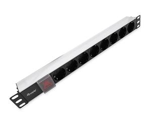 PRESA MULTIPLA SIGG 333293 - 8 prese, cavo 1.8m, prese Tipo F, protezione sovratensioni, interruttore