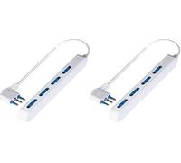 Presa Multipla SPAZIOZERO con 4 prese bivalenti 1,5 m cavo Bianca (Confezione da 2)