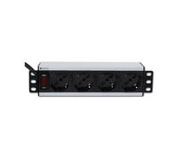 PRESA MULTIPLA TECHLY I-CASE M10-4P - 4 prese, cavo 2m, prese universali, protezione sovratensioni