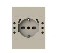 Presa multistandard 4Box Usb P503 compatibile Bticino Livingnow sabbia - 4BUSBP5