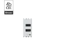 PRESA MULTISTANDARD 4BOX USB P503 SIDE BTICINO MATIX VIMAR PLANA NOW LIVING