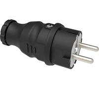 Presa o giunto in gomma piena con tappo, 16 A, 250 V, 250.00V