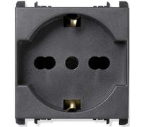 Presa P40 Simon Urmet Nea 2P+T 16A antracite - 10310N2