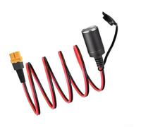 Presa per auto resistente 18AWG per adattatore xt60 30A Heavy Duty (0,5 m) | Capacità di corrente elevata 30 A, lunghezza 2 metri, per cavi pesanti 18AWG, ideale per centrali elettriche