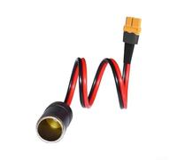 Presa per auto resistente 18AWG per adattatore xt60 30A Heavy Duty (1,5 m) | Capacità di corrente elevata 30 A, lunghezza 2 metri, per cavi pesanti 18AWG, ideale per centrali elettriche