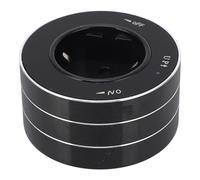 Presa per Binario Multifunzionale Presa per Binario Elettrico Mobile Montaggio Superficiale con Indicatore Spina Europea 250V presa a muro multifunzionale Presa per Binario Elettrico Rimovibile