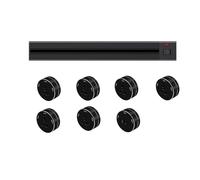 Presa per binario rimovibile con montaggio a parete, binario da 8000 W + adattatore adatto per la sala riunioni dell'ufficio della cucina di casa,Exposed-60CM