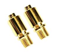 Presa Per Braccio Tremolo Per Chitarra Elettrica Da 2 Pezzi Presa Per Barra Whammy Per Sistema A Ponte Tremolo Doppio Durevole parti di chitarra(Gold)