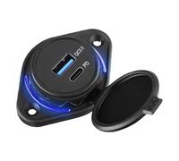 Presa per caricabatterie da auto - Adattatore di alimentazione USB 12 V, doppia presa di ricarica | presa accendisigari di ricambio, hub di alimentazione compatto, porta per accessori auto, adattatore
