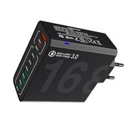 Presa per caricabatterie per telefono, blocco caricabatterie da parete veloce, 8 interfacce USB, blocco di ricarica per smartphone 150 W, testa di ricarica per telefono intelligente QC3.0 per auto