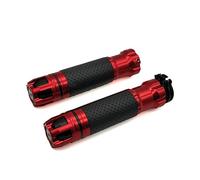 Presa Per CBR 125 300 R F FA X RC51 CBR 929 600 954 RR CB1000R Universale 22 24 MM CNC Moto Manubrio Grip Grip Manubrio End copertura del manubrio(Red)