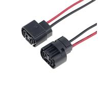 Presa per fari fendinebbia H16 5202 spina 2504 PSX24W adattatori per connettori per lampadine cablaggio maschio-femmina accessori per portafari per auto(2pcs H16 Socket)