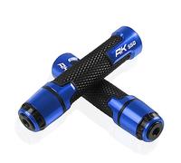 Presa Per KYMCO AK 550 2018 Accessori Moto Manopole Per Manubrio CNC Manubrio Estremità Plug Anti Vibration Per KYMCO AK550 2017 2018 copertura del manubrio(Blue)