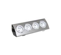Presa per mobili 4x230V INOX OR-AE-1340