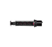 presa per mobili fi6cm, 3x250V AC estensibile da OR-AE-1348