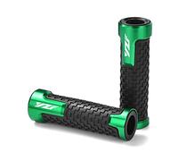 Presa Per R1 R3 R6 R15 R125 R25 Accessori Manopole Per Manubrio Antiscivolo Per Moto Manopole Per Manubrio CNC Per Tutti Gli Anni copertura del manubrio(Green)