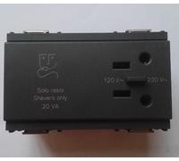 Vimar Serie Idea - Presa per rasoio elettrico 230 V Grigio