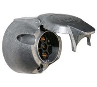 PRESA PER RIMORCHIO E CARRELLO 5 POLI IN METALLO REAM PC13