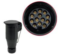 Presa Per Rimorchio in Plastica Connettore Adattatore Del Trailer