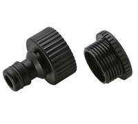 PRESA PER RUBINETTI CON INNESTO RAPIDO- filetto F 3/4 + rid. a 1/2 in blister...