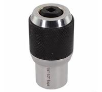 Presa per rubinetto con ganasce regolabili per alesatori ed estrattori a vite, adatta per chiavi quadrate da 3/8" e spazi limitati (B)