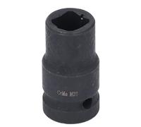 Presa per rubinetto quadrata M20 per angoli rotondi CRMO 1/2in Rivestimento fosfato nero di qualità premium resistente all'usura per chiavi elettriche a mano driver a impatto