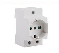 Presa per schuko DIN Rail 16A Nylon Ignifugo Presa per schuko(IT) | Nylon ignifugo, resistenza termica, durata elevata, sicurezza massima, design compatto