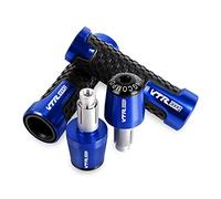 Presa PER VTR1000R VTR 1000R 2000-2003 2004 2005 2006 Moto Antiscivolo Manubrio Manubrio Grip End Cover Cap Manopole copertura del manubrio(9)