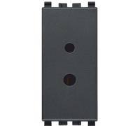 Presa polarizzata 2P 6A 24V SELV grigio - VIW 20331