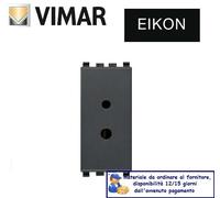 PRESA POLARIZZATA 6A 24V SELV VIMAR EIKON GRIGIO 20331.