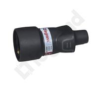 PRESA PORTATILE 1X Z/U GOMMA NERO ELIO 050115