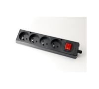 Presa portatile quadrupla 16A 2P+Z 250V con GN-470WS CZ