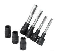 Presa quadrata da 30,5 cm per chiave elettrica con driver quadrato, con driver da 1/2 pollice per rubinetti M6 a M24 progettati per la rifilatura in spazi limitati ()