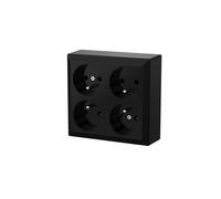 Presa quadrupla con messa a terra NATYNK HOME PLUS IP20 20467