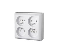 Presa quadrupla NATYNK HOME PLUS IP20 20457