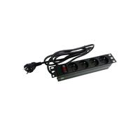 Presa rack 10 pollici PDU 4 x CEE 7/5 maschio PZ04