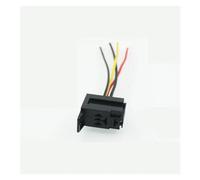 Presa relè for auto con filo 4 spine 5 senza presa in rame(Socket with five wires)