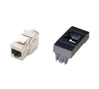 PRESA RETE CAT 5-6 UTP/STP BTICINO LIVING LIGHT TECH ARGENTO RJ45 PORTAFRUTTO