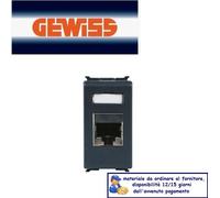 PRESA RJ45 Cat.5e UTP DATI GEWISS PLAYBUS GW30267