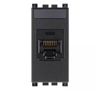 Presa RJ45 con connettore Panduit Cat5e UTP MINI-COM Serie Vimar Arkè 19340.1