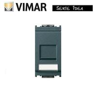 PRESA RJ45 CONNETTORE NETSAFE VIMAR IDEA GRIGIO 16358.8.