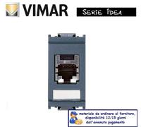PRESA RJ45 CONNETTORE PANDUIT MINI COM CAT.5e SCHERMATA VIMAR IDEA 16364.2 GR...
