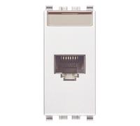 Presa Rj45 Netsafe Cat5E Utp Bianco ( Vimar Cod. 20338.8.B )