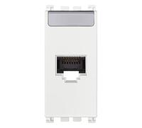 Presa RJ45 Netsafe Cat6 UTP bianco