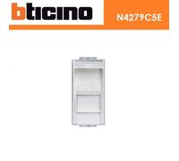 PRESA RJ45 UTP CAT5e N4279C5E BTICINO LIVING LIGHT BIANCO