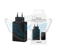 PRESA SAMSUNG EP-T6530NBEGEU TRIO 1 USB+2 TYPE-C SUPER FAST CHARGE 65W NERO