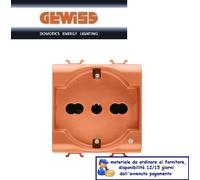 PRESA SCHUKO 16A ARANCIO GEWISS CHORUS GW10234